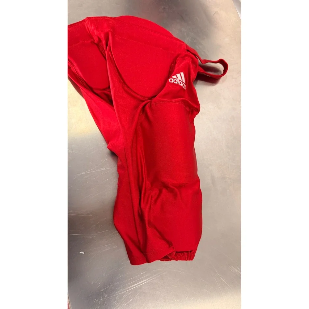 NWT Adidas 690PA Integrated Pad Football Pants Adult Small Power Red A58731